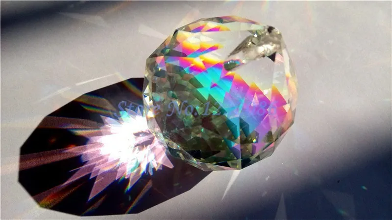 Get Disco Ball Chandelier Aliexpress Com Alibaba Group Whole 100pcs 40mm Clear Ab Crystal Prism Disco Ball Sphere Suncatcher Fan Pull Chandelier Parts