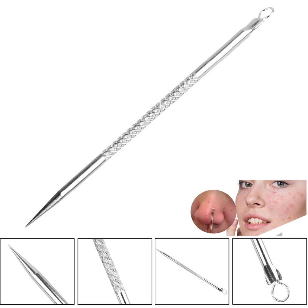 

New Arrival Blackhead remover 1pcs/set pimple pin acne remover extractor needle tool kit Random