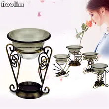 NOOLIM железные ароматические свечи подсвечник романтичный в европейском стиле масляная горелка ужин железо ретро свадебные украшения Ароматерапия