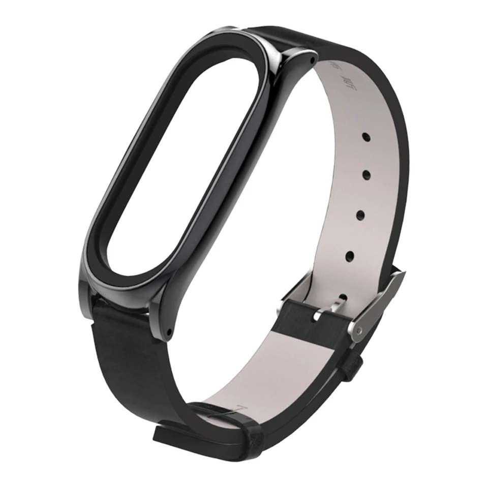 Ремешок Mijobs из искусственной кожи для Xiaomi Mi Band 3 ремешок браслета band 4 браслет