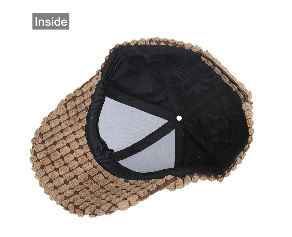 Joymay зимние теплые бейсбол кепка бейсболка шапка для девочек для женщин B581