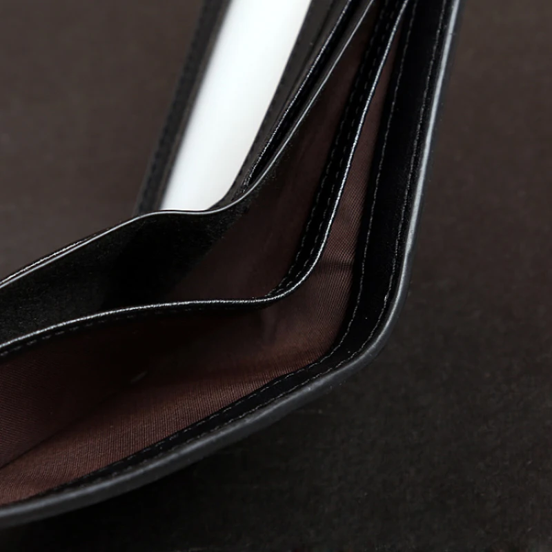 Мультяшный черный кожаный бумажник мужской кошелек для кредитных карт Overwatch dota2 игровые кошельки Кошелек для денег carteiras Рождественский подарок