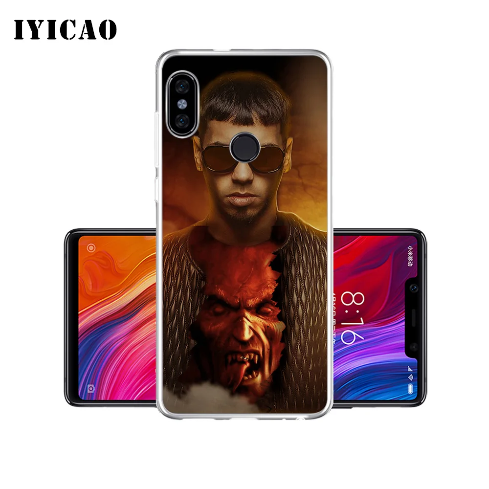 IYICAO Anuel aa Ozuna Мягкий силиконовый чехол для телефона в стиле хип хоп Xiaomi Redmi 4A 5A 6A Note 7