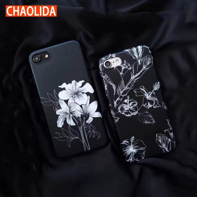 CHAOLIDA IMD Soft Cellphone Accessory De Celular for Apple Iphone 6 6s Plus 7 8 Untra Thin Matting Cover