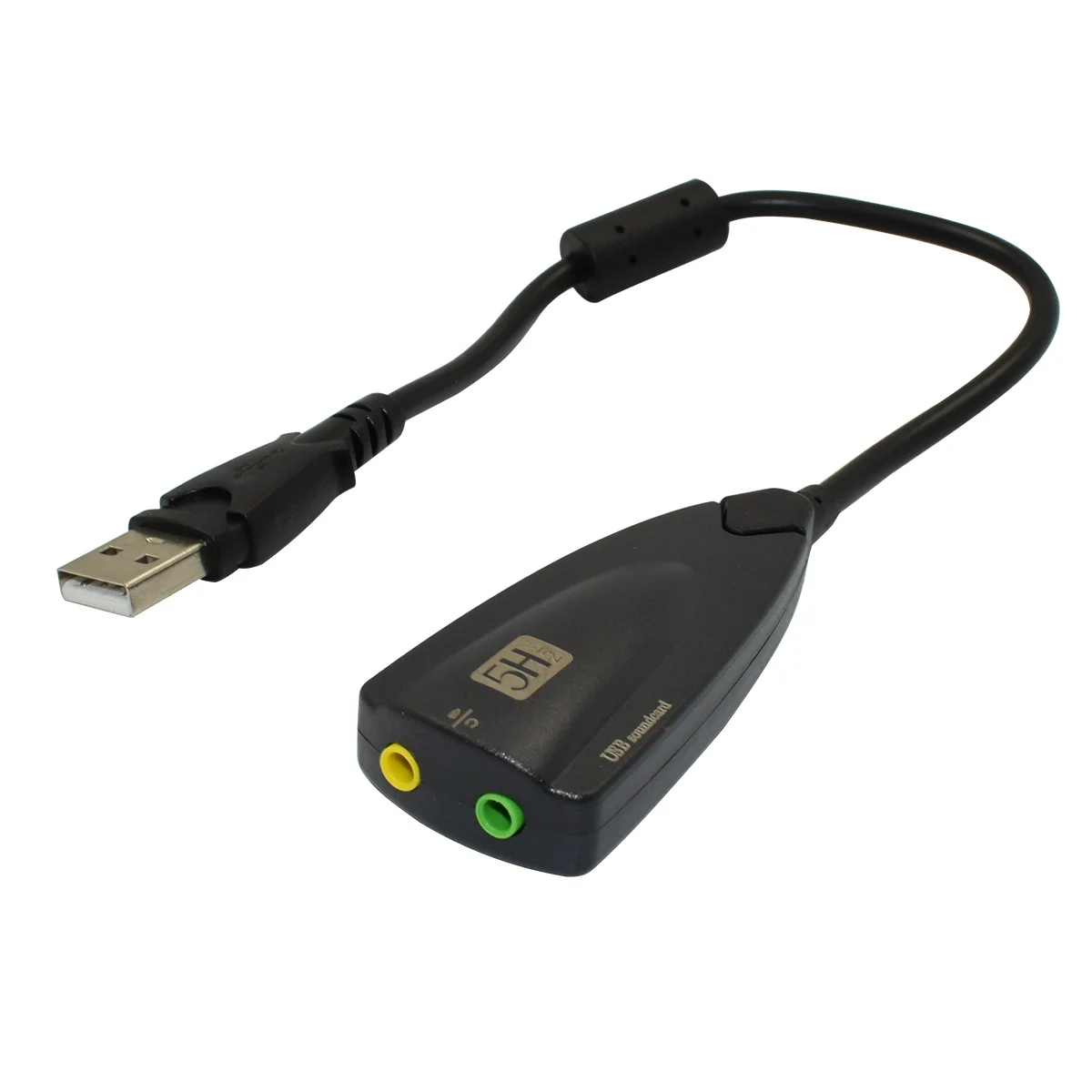 Для портативных ПК ThundeaL 5Hv2 внешняя звуковая карта USB 7,1 канал USB к 3D виртуальному каналу аудио кабель-адаптер 3,5 мм микрофон наушники