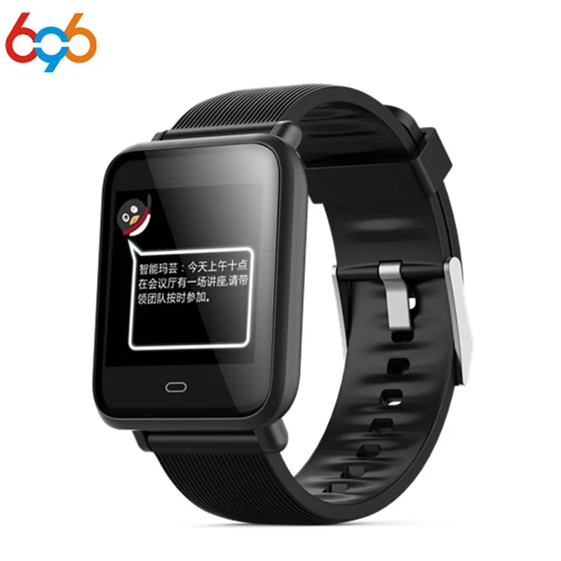 

696 Q9 Smart Sports Watch Bracelet 1.3" TFT High Definition Blood Pressure Blood Oxygen Heart Rate Monitor Bracelet Support xiao