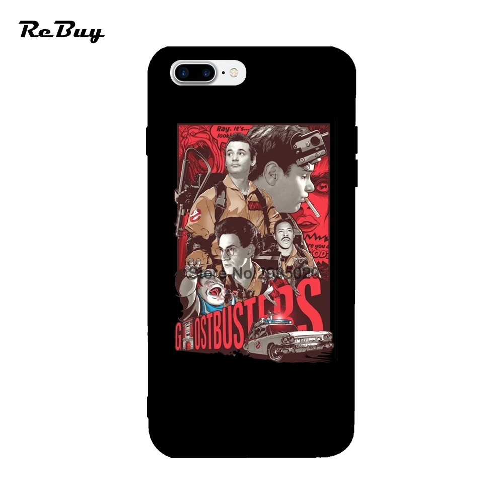 Ghostbusters 1984 Soft TPU Candy Color Back Cover Case For iPhone 6 6S Plus 7 7Plus 8 8Plus X 4.7/5.5 Inch |