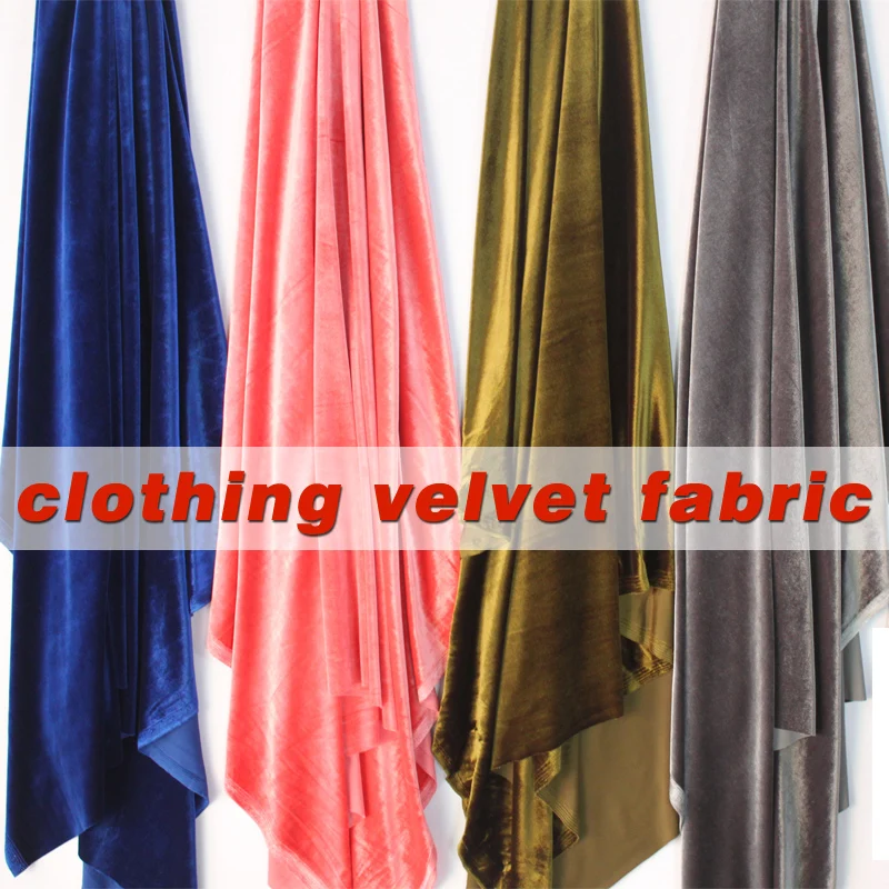 Silk Velvet Fabric Velour Fabric Pleuche Fabric Clothing