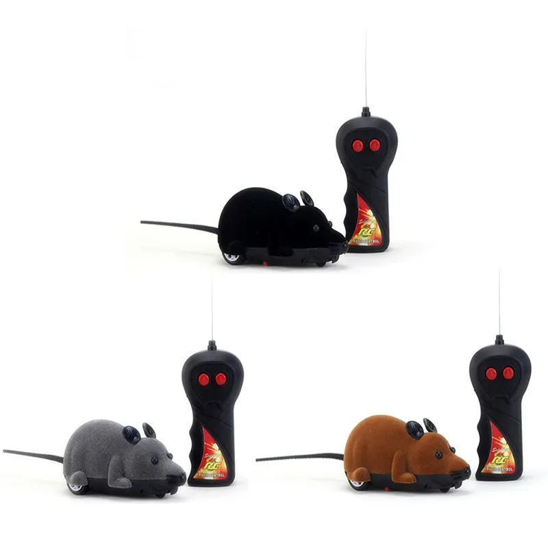 Funny Wireless Remote Control RC Rat Mouse Toy Cat Puppy Interaction Wholesale In-Stock Stocked | Игрушки и хобби