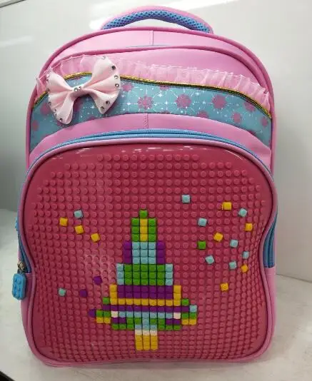 

Joyloading Max Creative Cartoon DIY Puzzle Style Shoulders Backpack Students School Pack