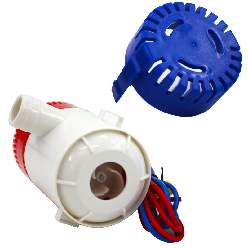 Трюмный насос 12 V/24 V DC новый стиль 350 500 750 1100 GPH погружной насос/Круизный корабль