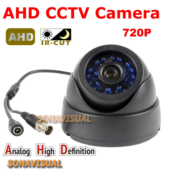 

AHD 720P Dome IR CCTV Camera Color Image 24Pcs IR Leds With IRCUT Filter Night Vision 7days/24h Working Home Security Cameras
