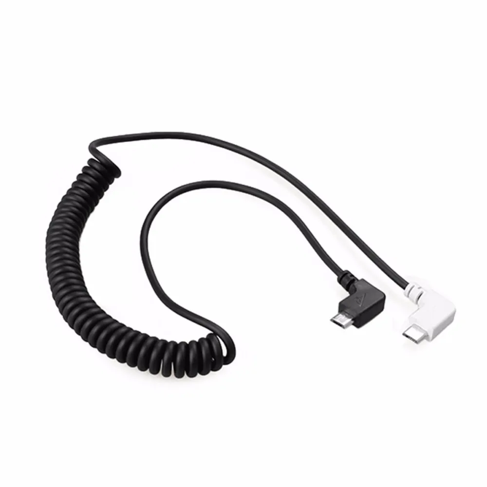 Растягивающийся кабель Micro USB OTG для DJI Goggle соединяет Spark/Mavic Pro/Inspire 1 пульт