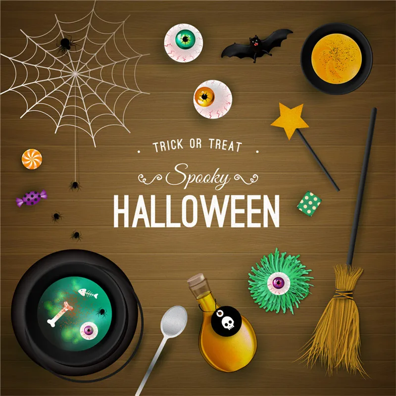 

InLoveArts Halloween Trick or Treat Broomstick Transparent Stamps Scrapbooking Embossing DIY Clear Stencils Crafts Card 14*14cm