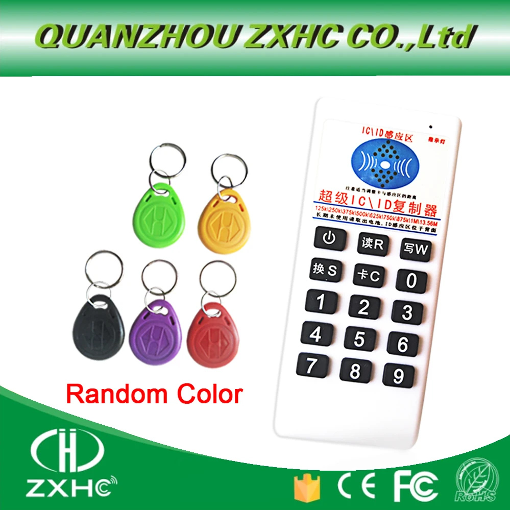 Идентификация RFID 125 кГц 13 56 МГц IC копировальный аппарат ридер для EM4305 T5577 сменная