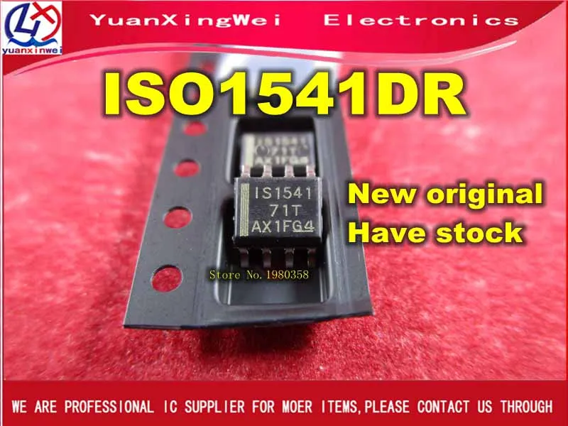 Бесплатная доставка; 5 предметов/партия ISO1541DR ISO1541 IS1541 SOIC8 новый оригинальный