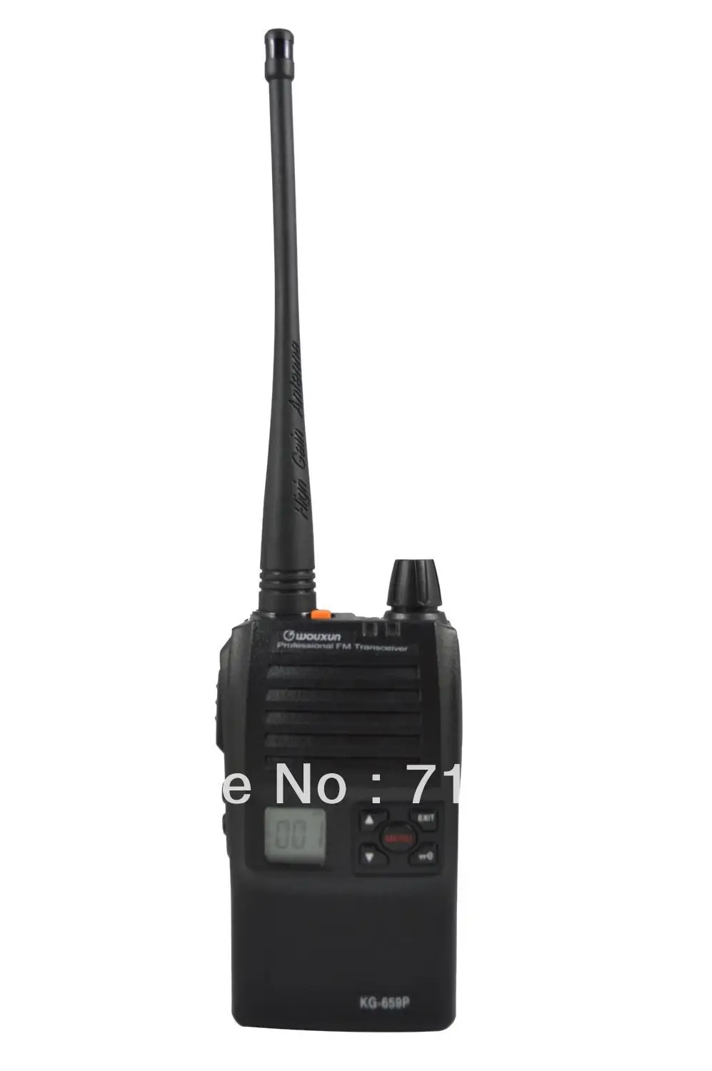 

WOUXUN KG-659P VHF 5W 128CH FM Portable Two-way Radio