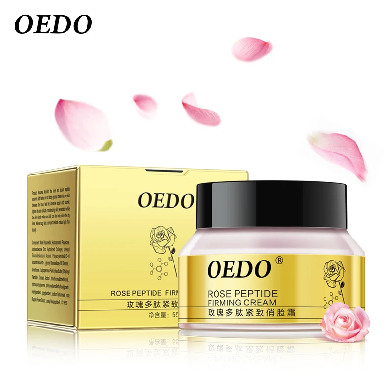  Rose Peptide Firming Face Cream Anti-Wrinkle Moisturizing Lifting Face Firming Cream Anti-Fat V-Lin