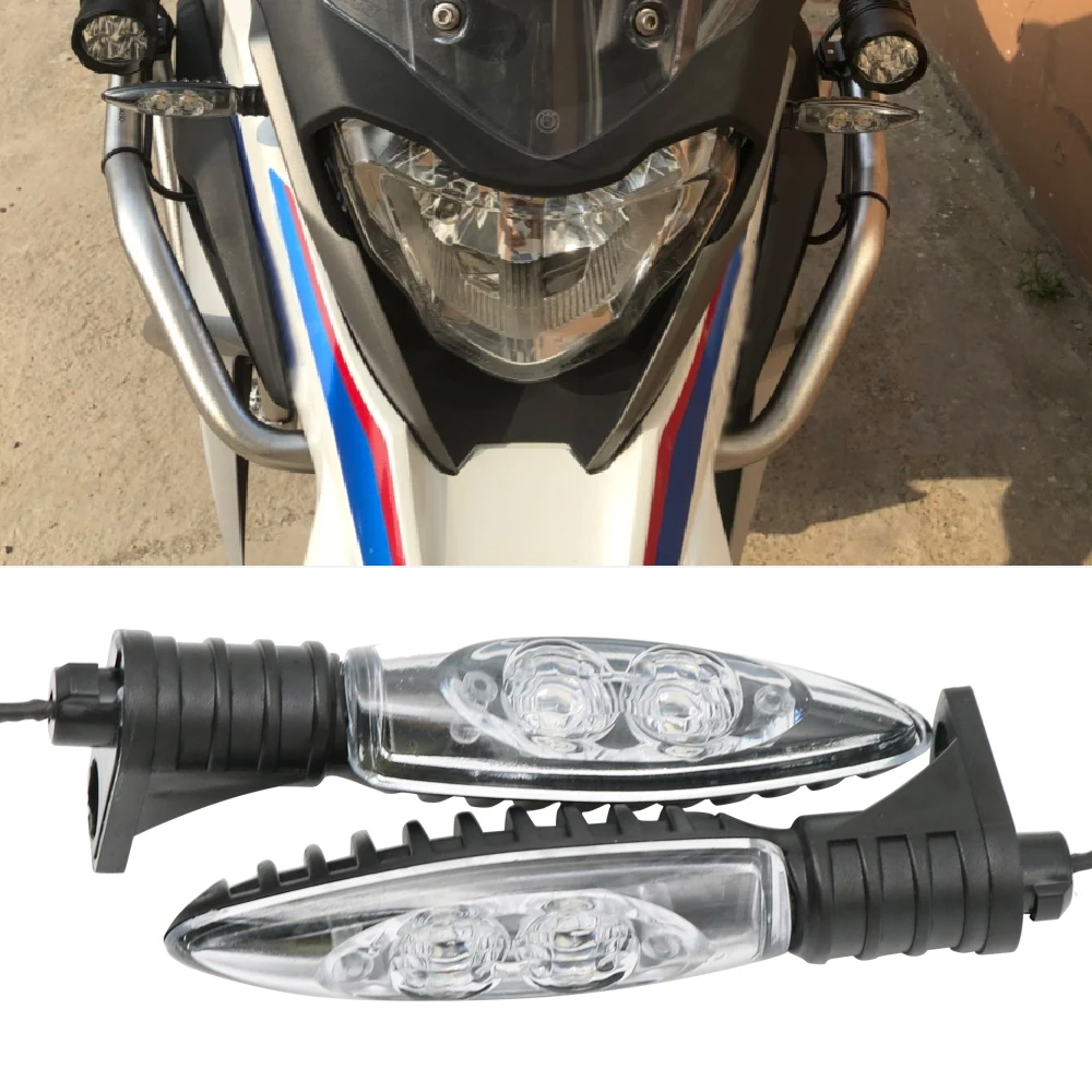 Baratos Luces LED con indicador de giro delantero trasero para BMW R1200GS F800GS s1000hr F800R K1300S G450X F800ST R nine T