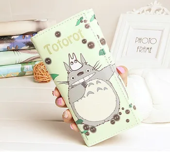

Cute color wallets lovely tonari no totoro kawaii wallets long version multi various colors anime gift cartoon props P097