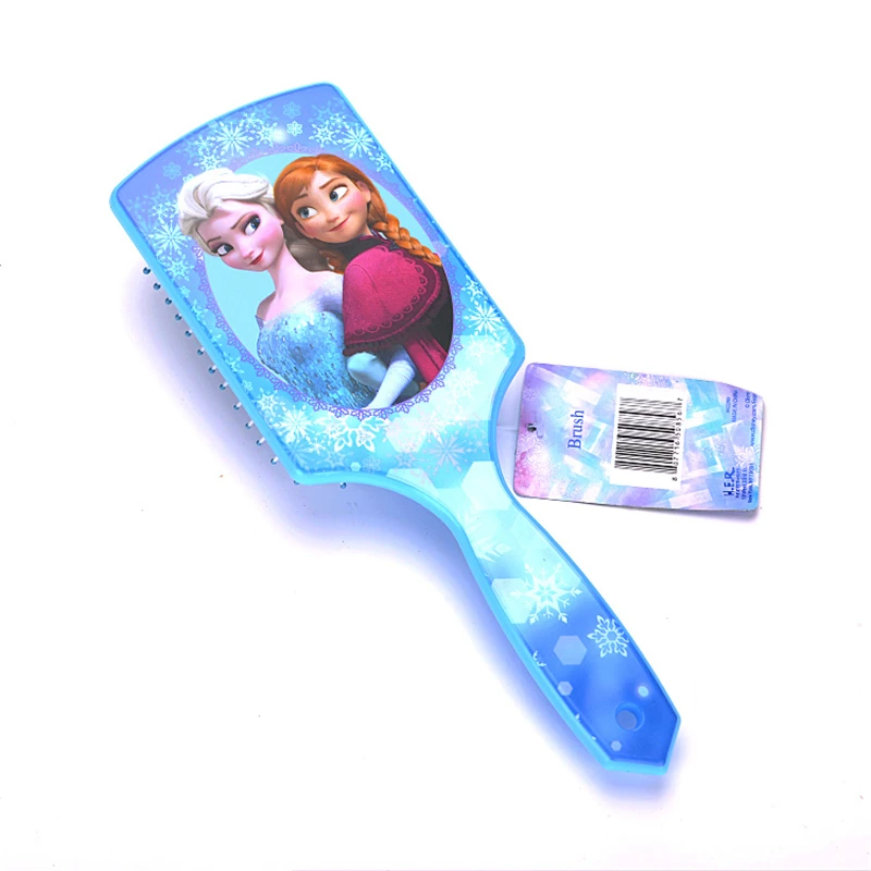 Disney Frozen 2Style 2018 Kids Comb 3D Princess Cute Hair Brushes Hair Care Baby Girl Mermaid Hair Care Hair Comb Gifts