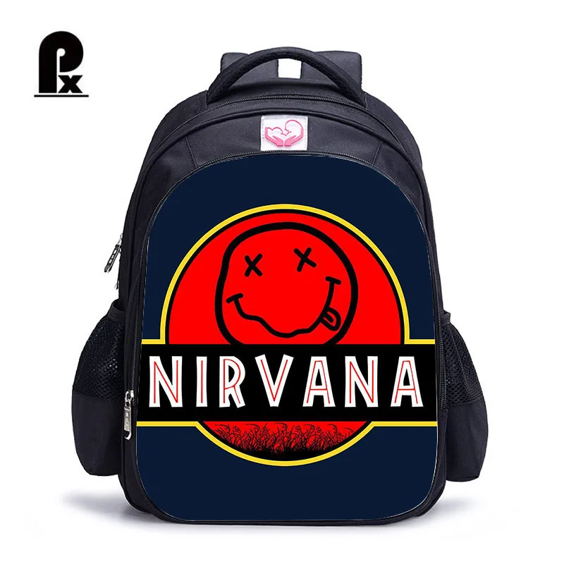

Children Nirvana Backpack Children Orthopedic Schoolbag Cute Backpacks for Teenagers Boys Book Bag School Bags Mochila Infantil