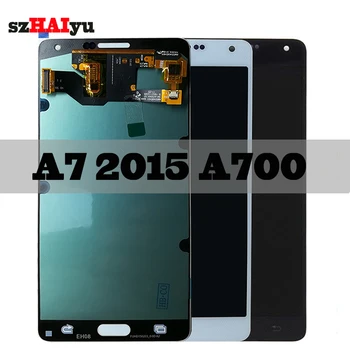 

SZMUGUA Touch Screen Digitizer For Samsung Galaxy A7 2015 A700F A700Y A700M A700H A700 Display 1920x1080 5.5'' AMOLED LCD