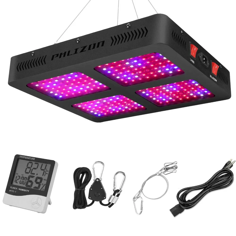 

Double Chip 2200 Watt Plant Led Grow Light, Full Spectrum Led Grow Light for Indoor Plants Veg and Flower with 2 Years Warranty