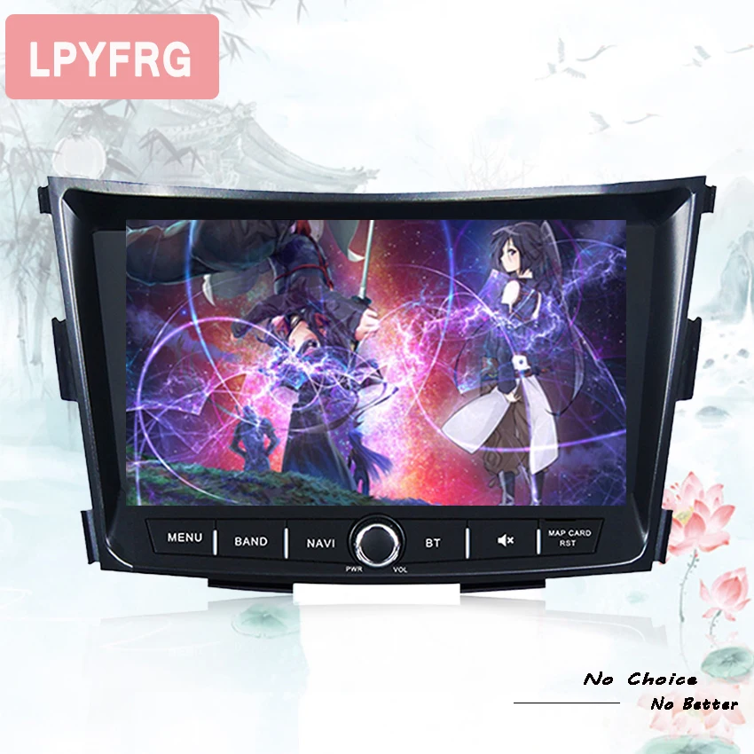 Excellent Android 9.0 Octa Core Car DVD player GPS navigation For for SSANGYONG TIVOLI 2015+ 2018 CAR car radio Stereo multimedia system 4