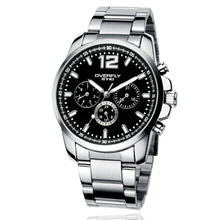Hot sale EYKI Original Mens Sports 30m Waterproof Quartz Watch for Men Stainless Steel Band Watches