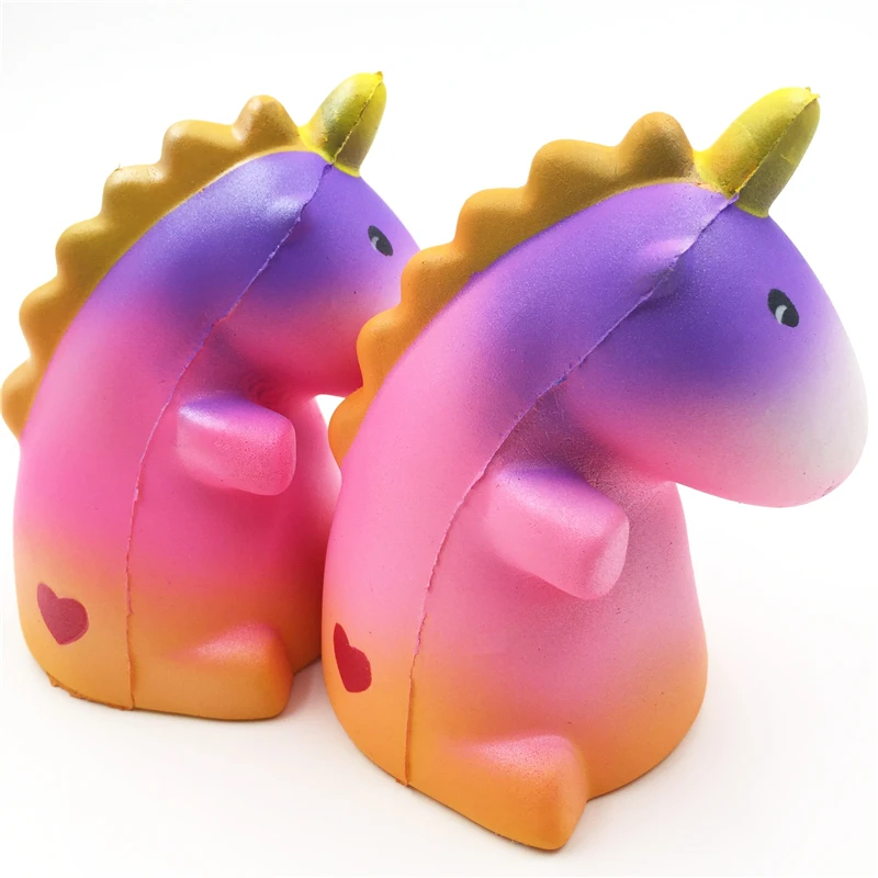 Jumbo Kawaii милый динозавр U Squishy медленно восстанавливающее форму животное телефон
