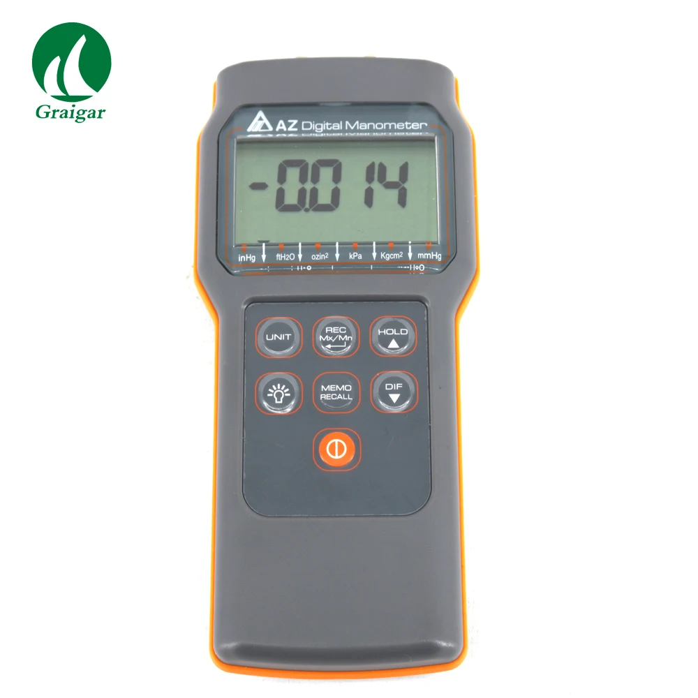 

AZ82062 Differential Pressure Gauge 6 psi Economic Digital Manometer