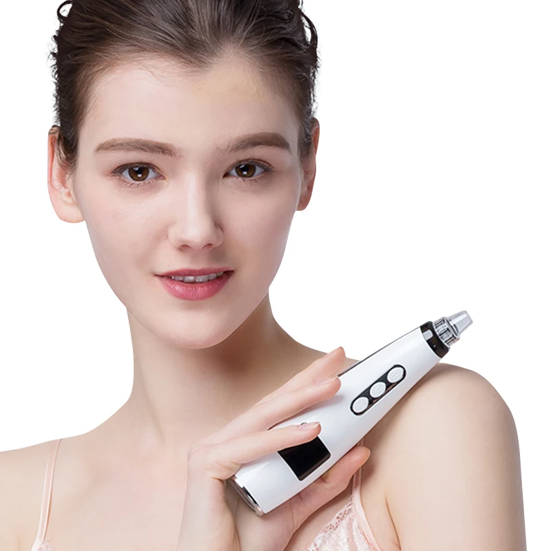 

Skin Care Machine Pore Cleaner Vacuum Blackhead Remover Acne Pimple Removal Vacuum Suction Tool Face Clean Dermabrasion Machine