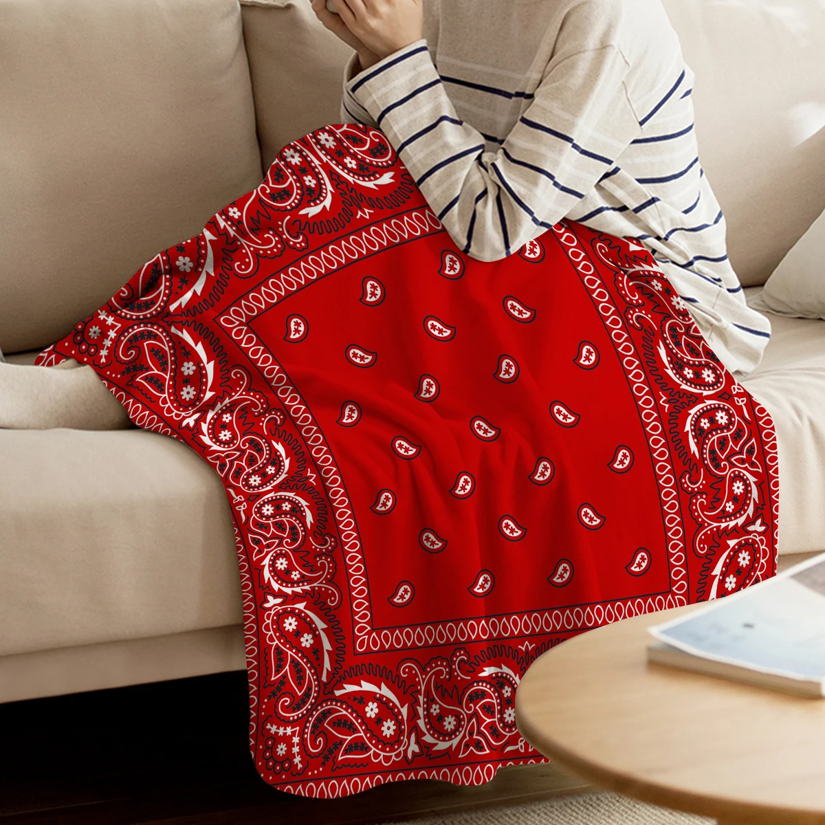 Красное одеяло в стиле бохо из юго-западной части, теплое одеяло из микрофибры, фланелевое одеяло, декоративное одеяло для спальни, s для кроватей