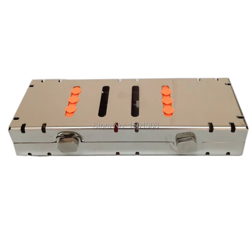 

Dental Equipment dental instruments box Stainless steel disinfection box Instrument disinfection box (5pcs instruments loaded)