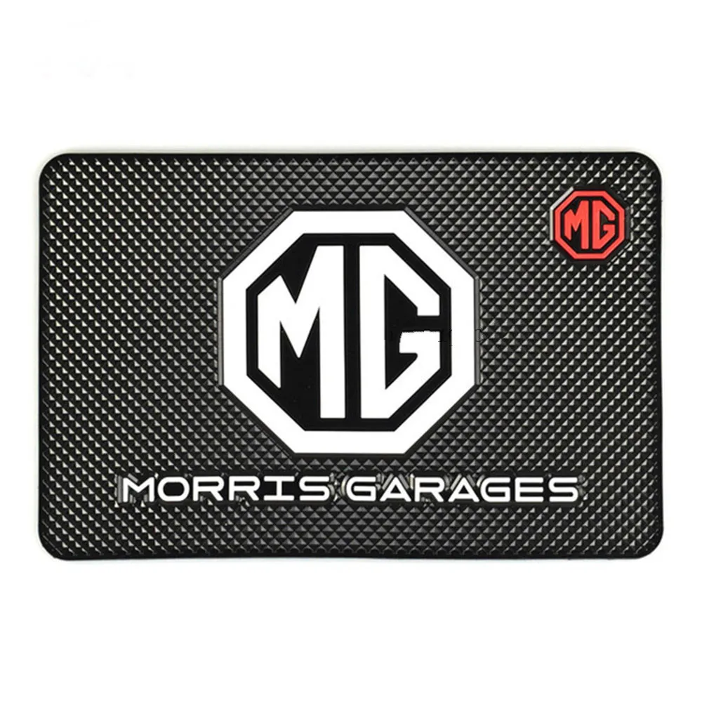 

Slip-Resistant Gel Pad Phone Holder Car Gadget Mats Accessories Emblem Logo Anti Slip Mat For MORRIS GARAGE MG 3 5 6 SUV Morris