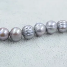 Свободные шарики Серый рядом круглый 9-10 мм 1" для DIY ювелирное fppj бусы природа драгоценного камня