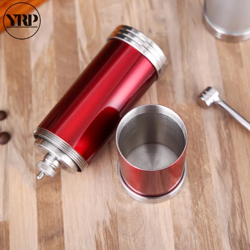  YRP Stainless Steel Coffee Grinder Manual Spice Nut Pepper Seed Coffee Bean Espresso Burr Machine K - 32963488388