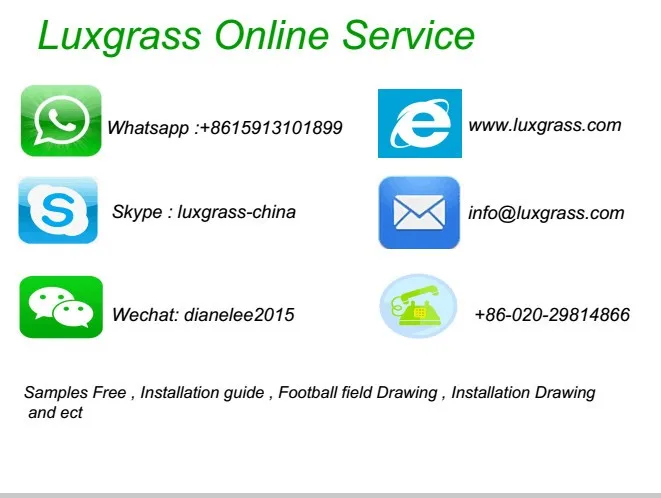 Luxgrass nonfill футбольного газона