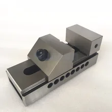 QKG80 плоский нос прецизионные тиски для поверхностного шлифования, фрезерный станок, edm машина, высокая точность 0,005 мм/100 мм