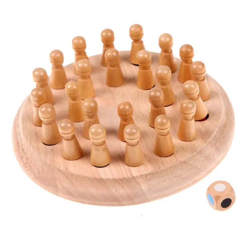 

Children Memory Match Wood Funny Wooden Stick Chess Game Toy Montessori Educational Block Toys Study Birthday Gift For Kids
