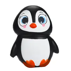 Jumbo мягкий и легкосдавливаемый Пингвин милый чехол с животным узором медленный рост Vent подвески детские игрушка; подарок
