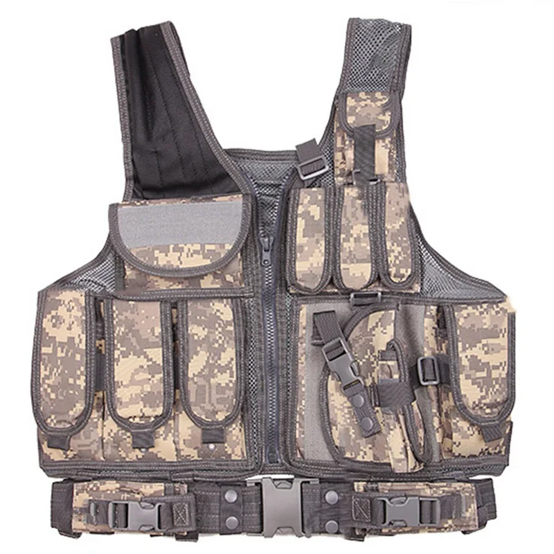 

Tactical Vest Men Hunting Vest Outdoor Hunting Military Training CS Waistcoat Protective Modular Security Vest