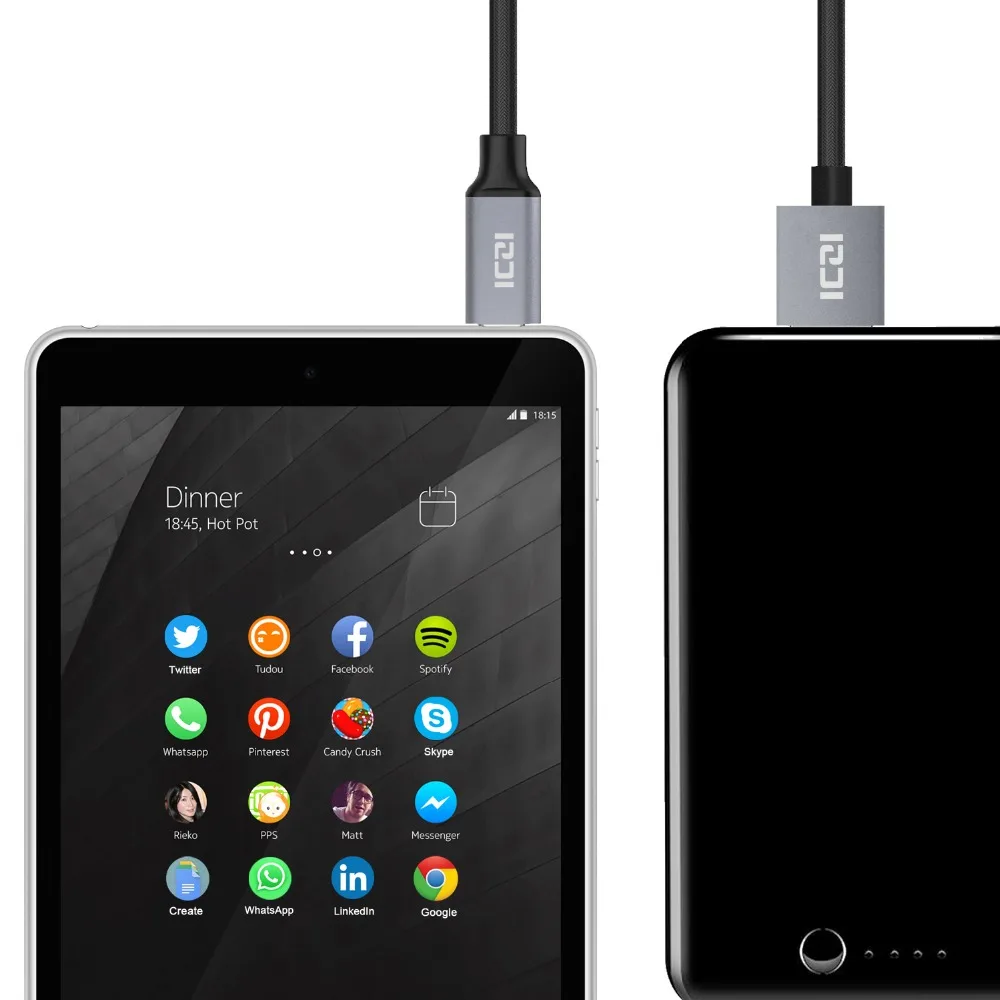 ICZI 4 шт. usb type C кабель USB к 3 0 2 кабели быстрое зарядное устройство для передачи