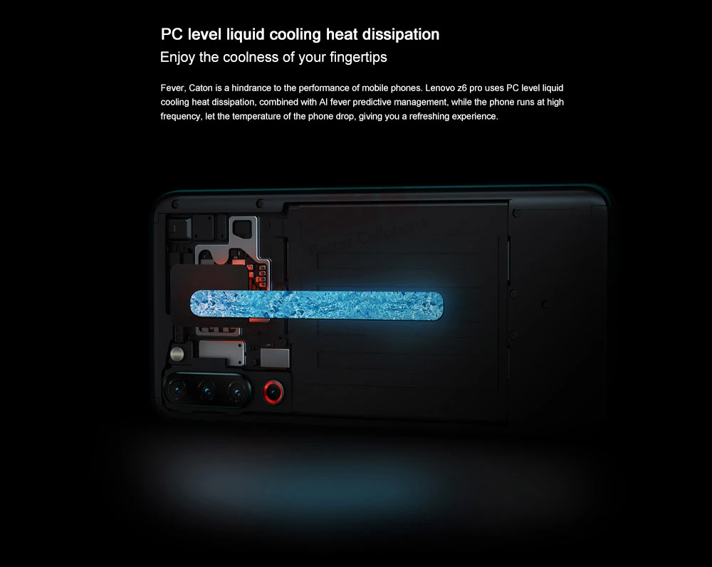 Lenovo Z6 Pro с глобальной прошивкой, экран капли воды, жидкое охлаждение, теплоотвод, гипер видео, четыре тыловых камеры, 855 МП, Snapdragon
