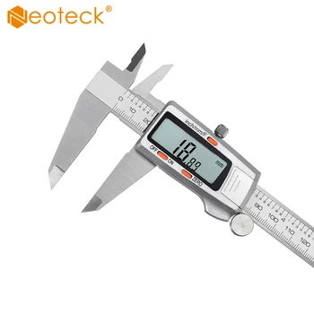 

Neoteck Digital Vernier Caliper 200 mm/ 8 Inch Stainless Steel Electronic Caliper Fractions/Inch Conversion Measuring Tool
