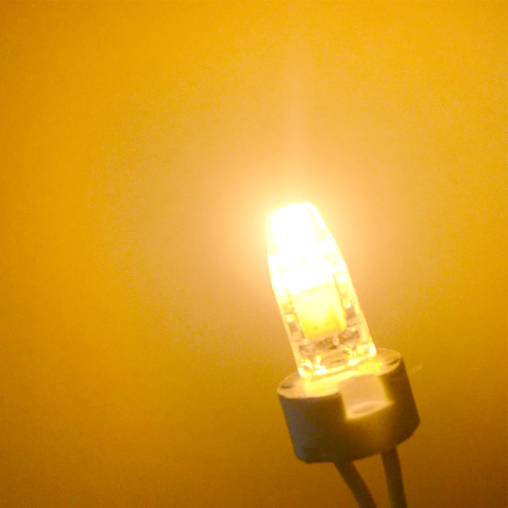 G4 светодиодный диодный светильник 12 В 3 Вт 6 Вт Высокая яркость без мерцания Cob светодиодный G4 люстра светильник лампа замена галогенная лампа 10 шт./лот