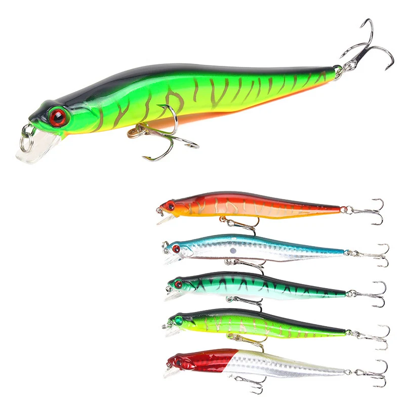 Artificial Fishing Lure 12cm/ 9.8g Bionic Bait High Carbon Steel Three
