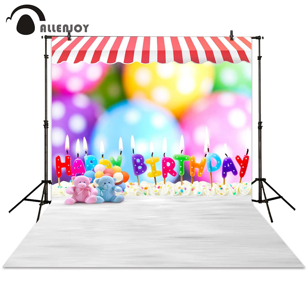 Allenjoy-backgrounds-for-photo-studio-toy-birthday-candle-colorful-cute ...