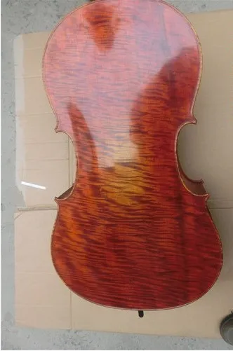 

Cello 4/4 Size Strad Style with Perfect Workmanship ,1 piece back